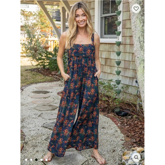 NATURAL LIFE Pants - Boho chic jumpsuit with pockets